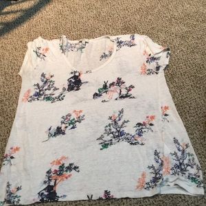 Patterned Joie T-shirt